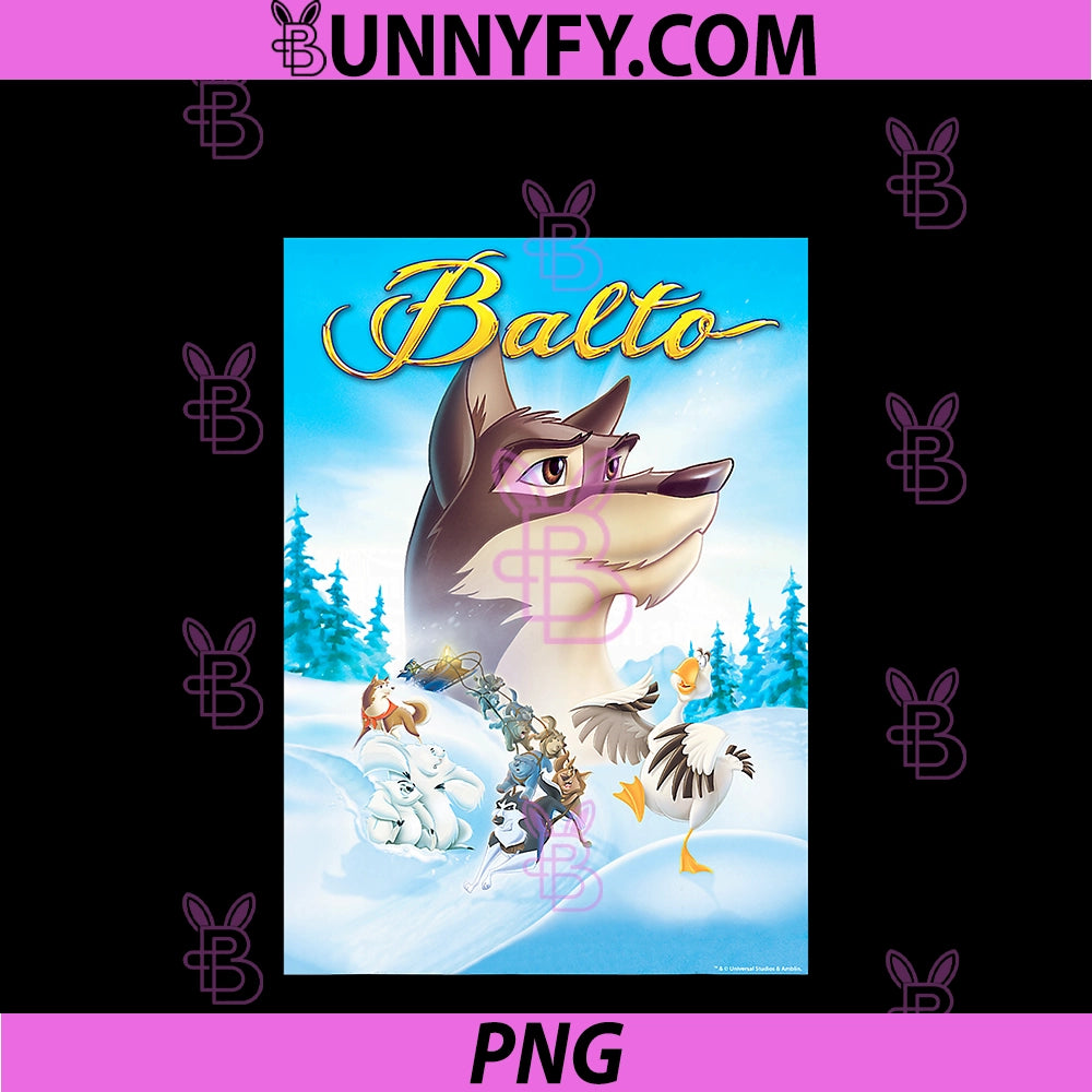 Balto PNG, Movie Poster PNG