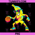 Banana Funny PNG, Basketball Drip PNG