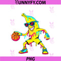 Banana PNG, Funny Basketball Drip PNG