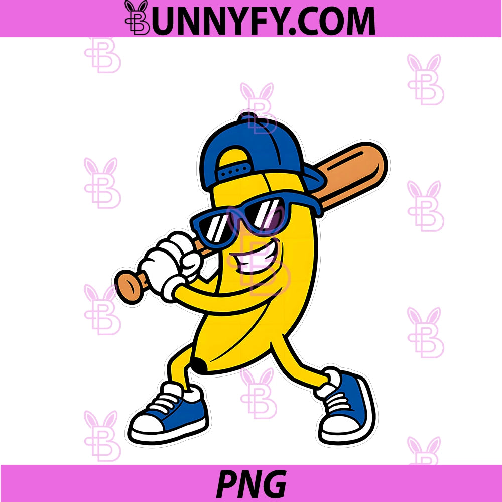 Banana PNG, Funny Cartoon PNG