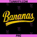 Bananas School Sports PNG, Fan Team Spirit Name Design PNG