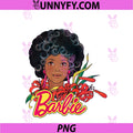 Barbie PNG, 1980's Black Barbie Performance PNG