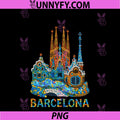 Barcelona PNG, Gaudí Mosaic Architecture Art PNG