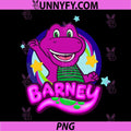 Barney Smiling Dinosaur Character PNG, Preschool Cartoon Poster PNG