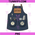 Bartender Funny PNG, Mixologist Cocktail Maker Apron PNG