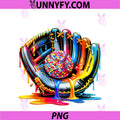 Baseball Drip For Boys Ice Cream Drip PNG, Baseball Stuff Lover PNG