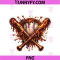 Baseball Drip Ice Cream Apparel Youth Drip PNG, Baseball Boys PNG