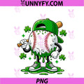 Baseball Drip Icecream PNG, Saint Patricks Day PNG