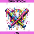 Baseball Drip PNG, Ice Cream Apparel Youth Drip Baseball PNG