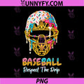 Baseball Drip Ice Cream Drip PNG, Baseball PNG