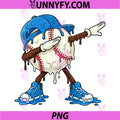 Baseball Ice Cream PNG, Drip Apparel Cool Dabbing PNG