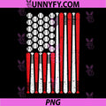Baseball USA Patriotic PNG, American Flag Performance PNG
