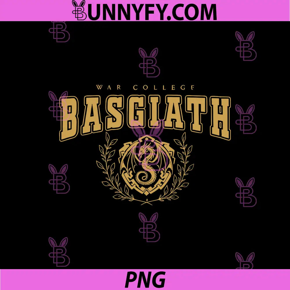 Basgiath War College Logo PNG, Fantasy Academy PNG