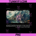 Basgiath War College Castle Scene PNG, Epic Fantasy Rider Quote PNG