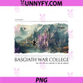 Basgiath War College Fantasy Landscape PNG, Dragon Rider Quote PNG