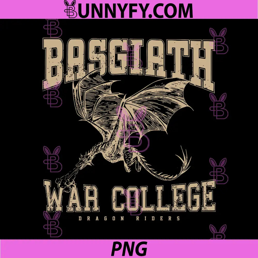 Basgiath War College Retro Dragon PNG, Bold Dragon Riders PNG