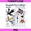 Basgiath War College Dragon Panels PNG, Fantasy Rider Quote PNG