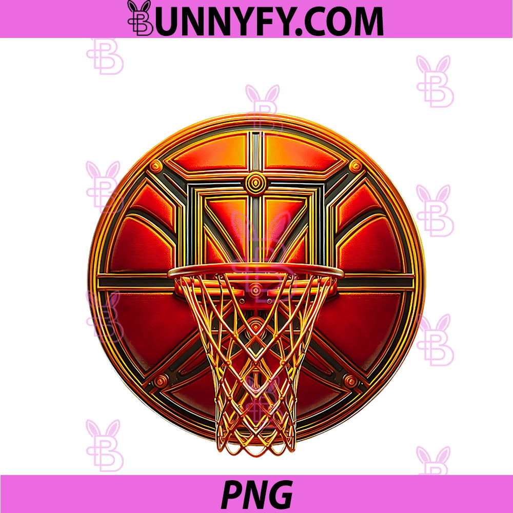 Basketball Hoop Rim Net Graphic PNG, Basketball Player Coach Fans PNG