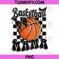Basketball Mom PNG, Leopard Basketball Game Day PNG