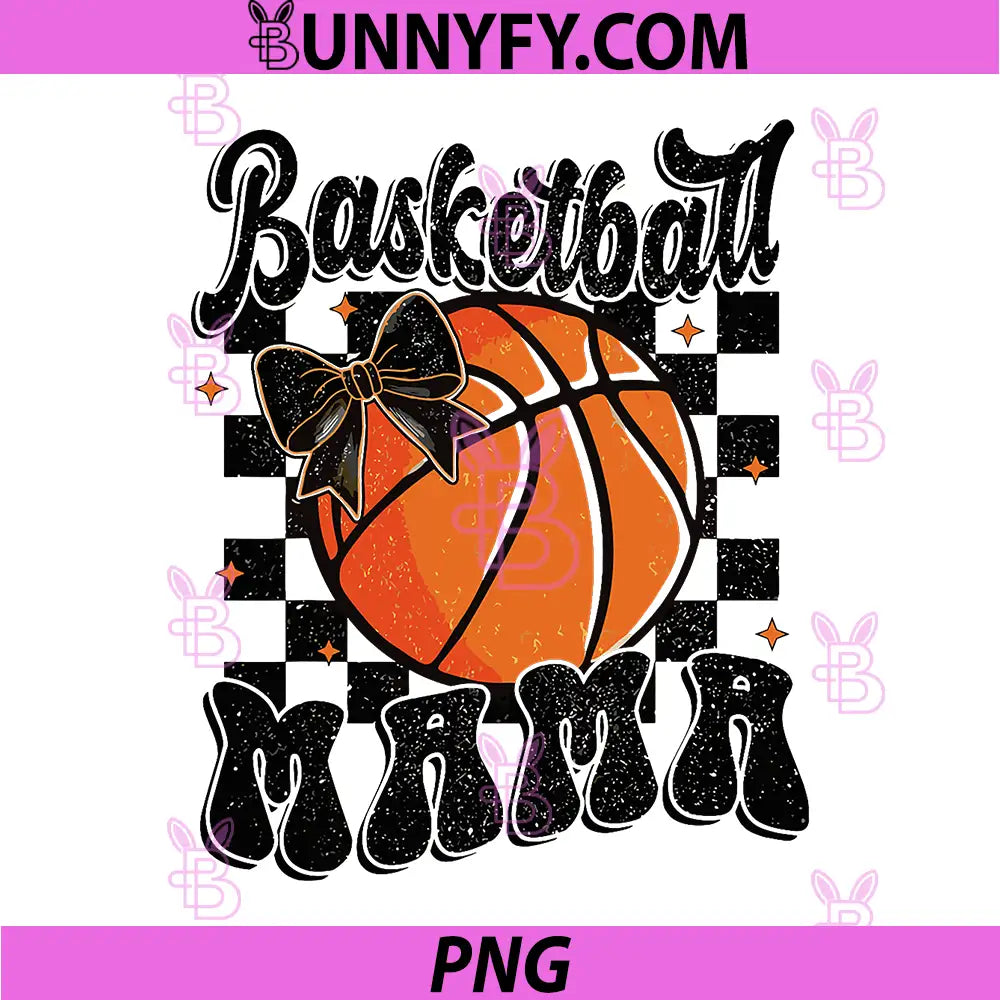 Basketball Mom PNG, Leopard Basketball Game Day PNG