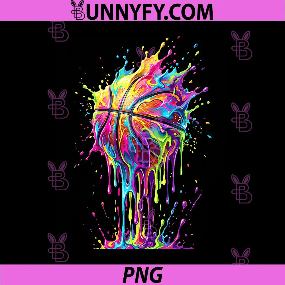 Basketball Splash Art PNG, Sports Graphic Design PNG