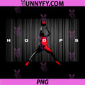 Hoops Basketball Dunk Silhouette PNG, Modern Sports Action Art PNG