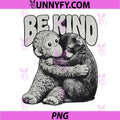 Be Kind PNG, Baby Monkey Plush Hug Cute Kindness PNG