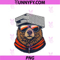 Bear PNG, With A Grater Hat PNG