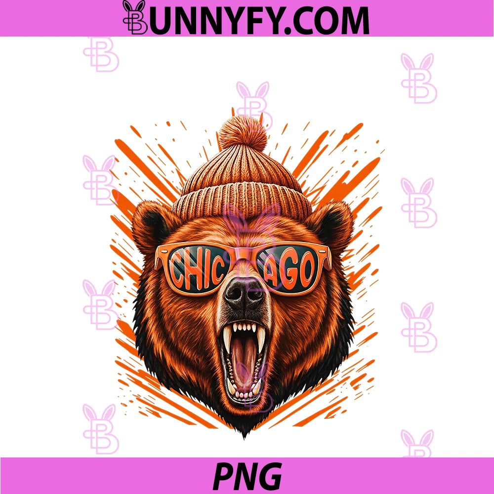Bear PNG, With Sunglasses PNG