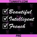 Beautiful Intelligent French PNG, Funny PNG
