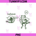 Behave No PNG, Frog PNG