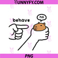Behave PNG, No Capybara PNG
