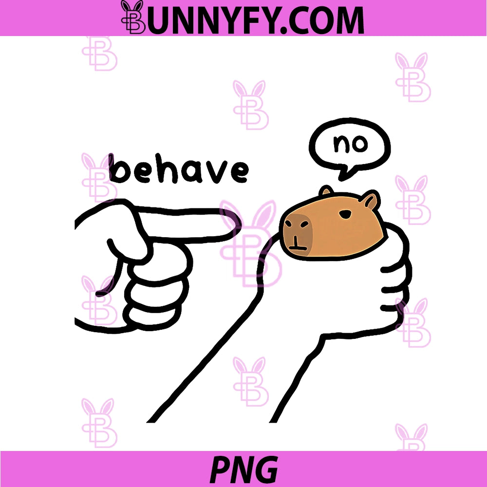 Behave PNG, No Capybara PNG