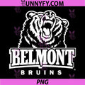 Belmont Bruins PNG, Official NCAA Merch TDYBEL1 PNG