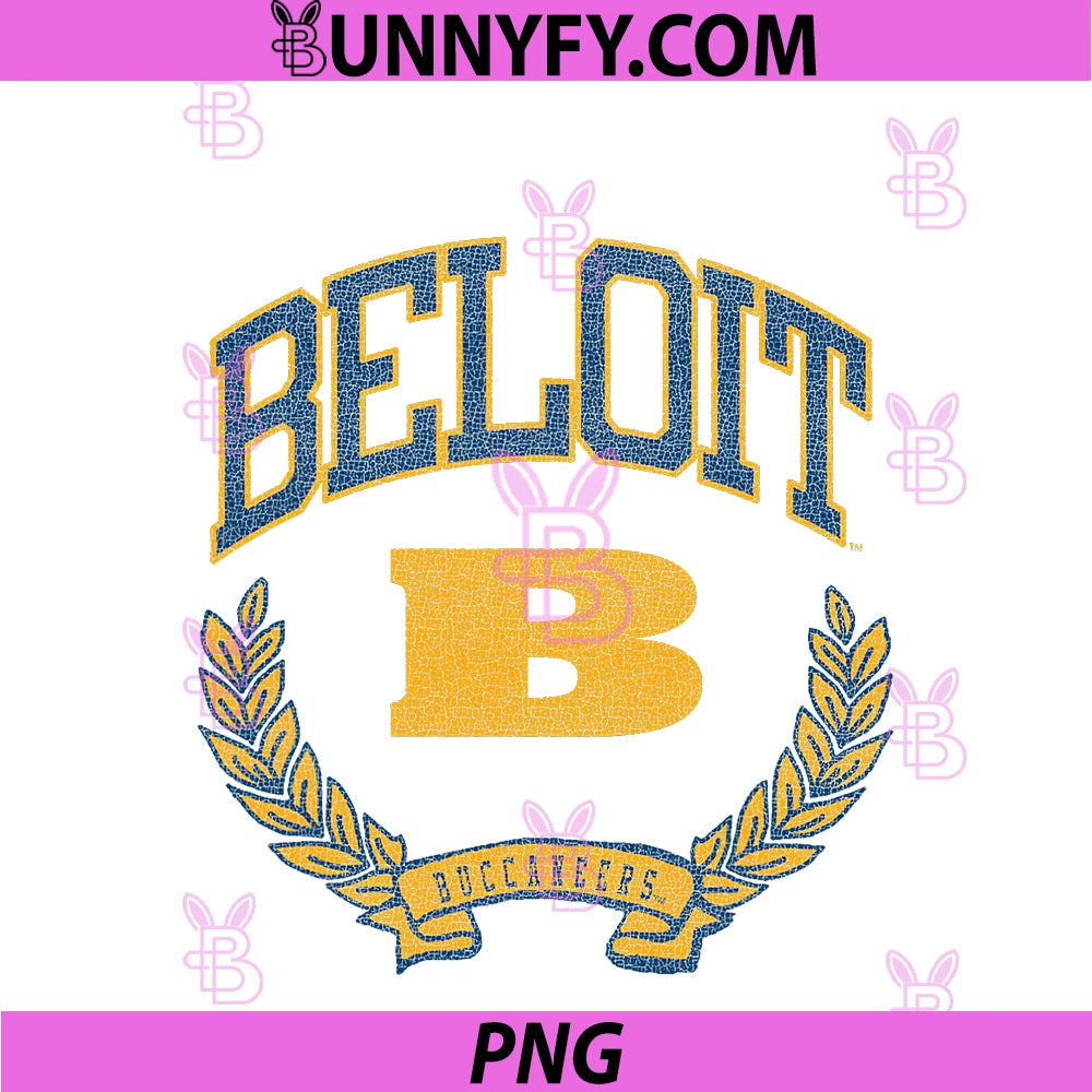 Beloit Buccaneers Victory Vintage PNG, Officially Licensed PNG