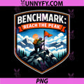 Benchmark Reach The Peak PNG, Camping Mountain Badge PNG