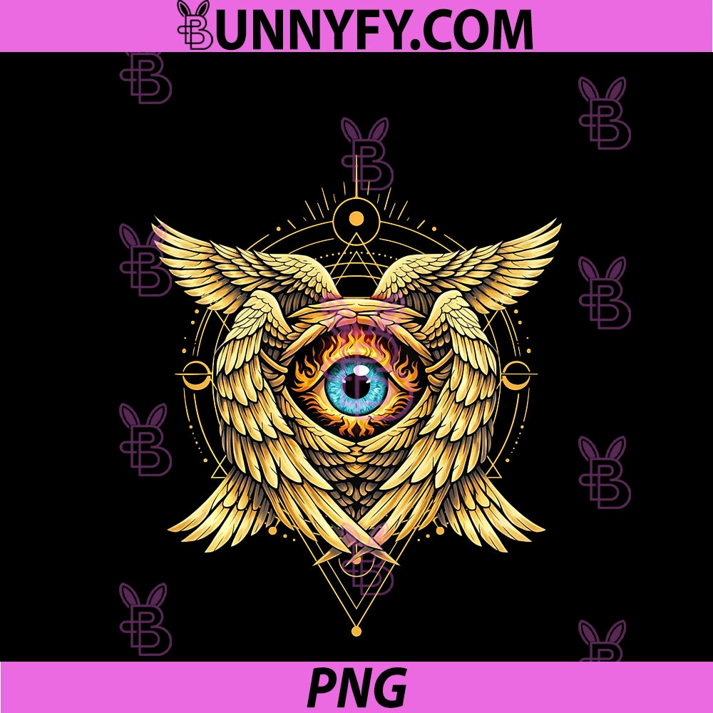 Biblically Accurate Angel PNG, Geometric Seraphim Gothic PNG