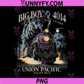 Big Boy 4014 Night Run 250 Years PNG, America Steam Locomotive PNG