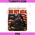 Big Boy 4014 PNG, Legacy Steam Locomotive Railroad Train Engine PNG