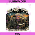 Big Boy 4014 Steam Engine Locomotive Train PNG, Vintage Railroad PNG