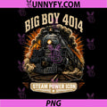 Big Boy 4014 Steam Engine PNG, Locomotive Train Vintage Railroad PNG