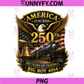 Big Boy 4014 Train USA 250th PNG, Anniversary Patriotic American PNG
