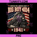 Big Boy 4014 Vintage Steam PNG, Locomotive Railroad Train Engine PNG