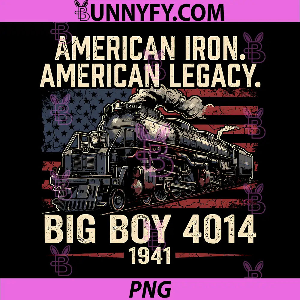Big Boy Train 4014 PNG, American Iron Locomotive PNG