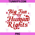 Big Fan PNG, Of Human Rights PNG