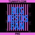 Big Jesus Fan PNG, Christian Faith Quote PNG