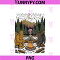 Bigfoot Alien Mothman PNG, Camping Nature PNG