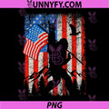 Bigfoot American Flag PNG, Sasquatch 4th of July PNG