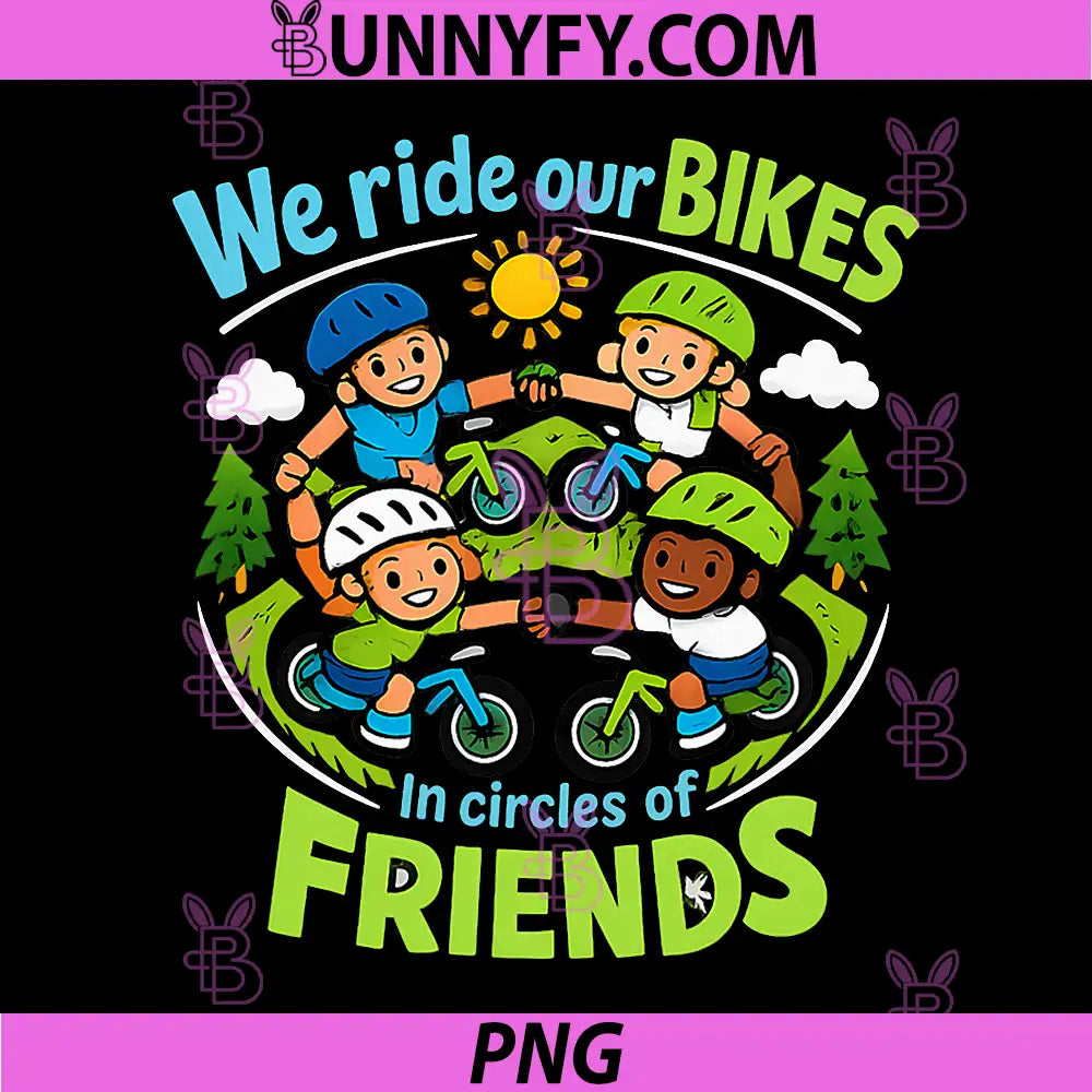 Bike Circle Friends PNG, Local Pride Badge Graphic PNG