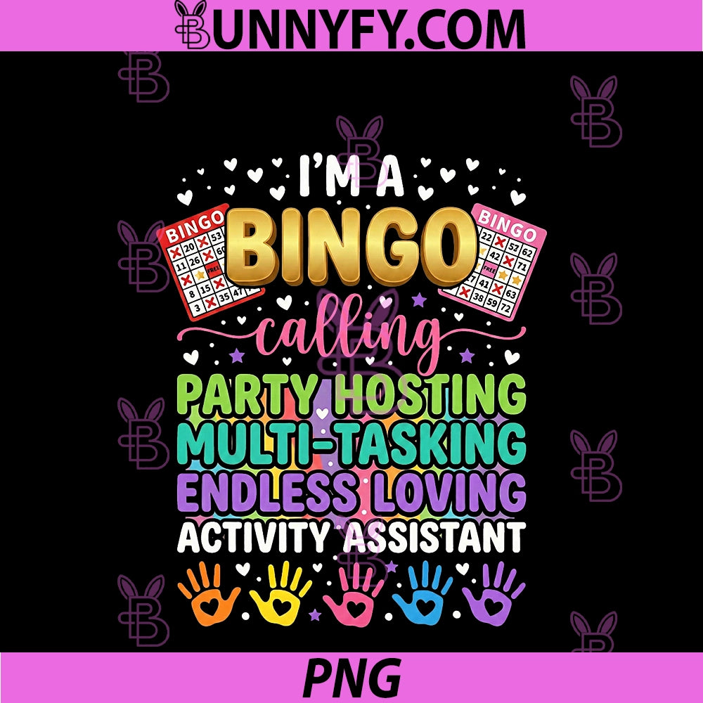 Bingo Calling Party Hosting PNG, Activity Assistant Fun Job Pride PNG